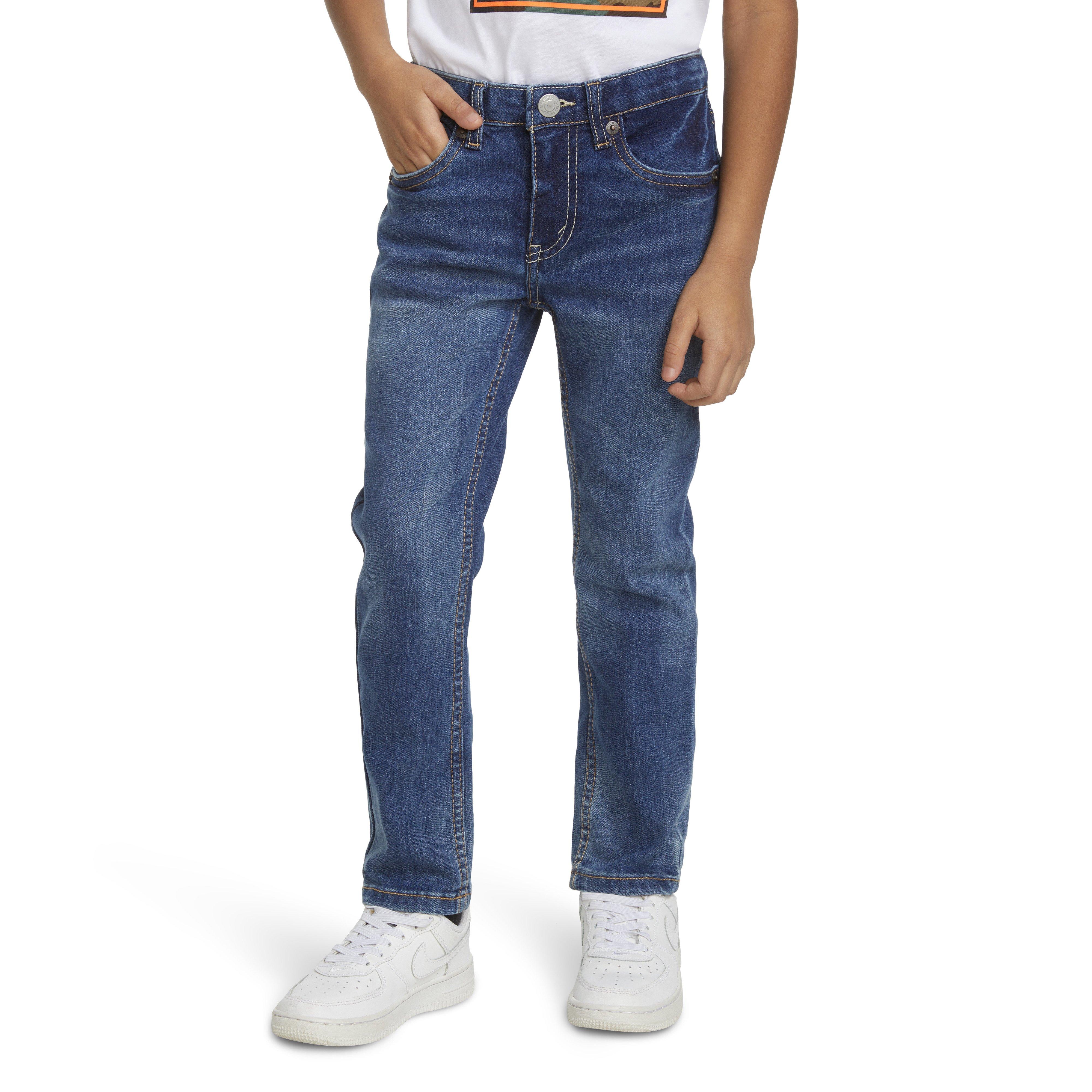 Levi's Little Boys' 510 Eco Performance Skinny Fit Med Wash Melbourne Blue Denim Jeans - MELBOURNE BLUE